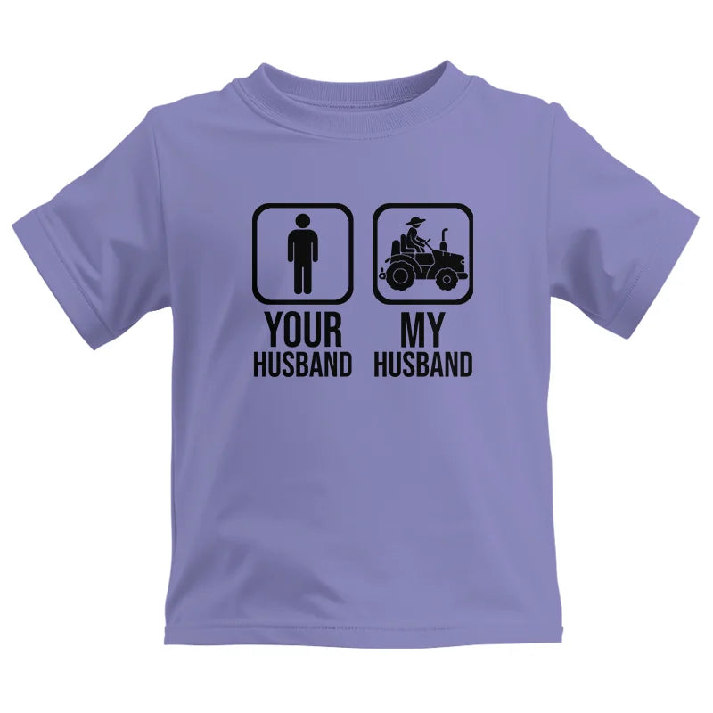 My Husband Is Cooler Than Yours Funny Farm Tractor 2 - Kids Heavy Cotton™ Tee