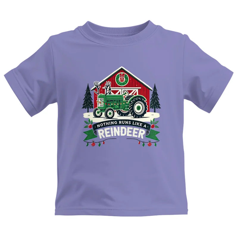 Nothing Runs Like A Reindeer 2 - Kids Heavy Cotton™ Tee