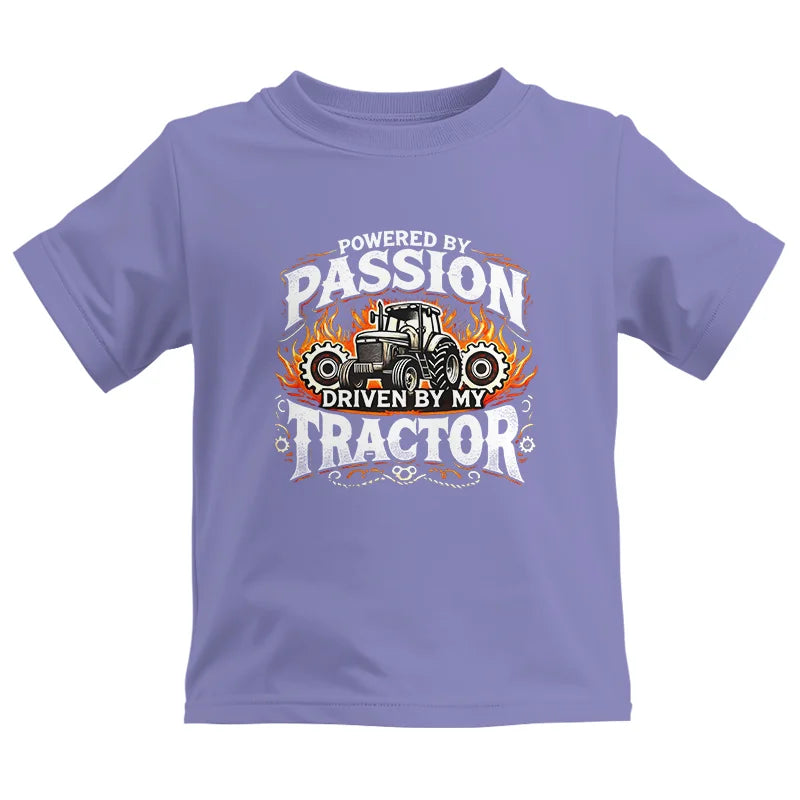 Powered By Passion Driven By My Tractor 1 - Kids Heavy Cotton™ Tee