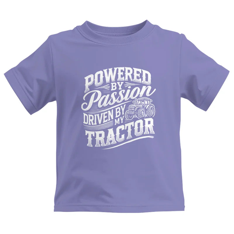 Powered By Passion Driven By My Tractor 2 - Kids Heavy Cotton™ Tee