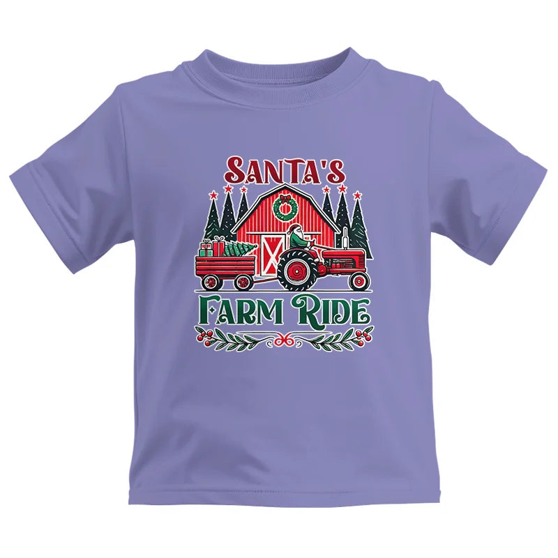 Santa's Farm Ride 1 - Kids Heavy Cotton™ Tee