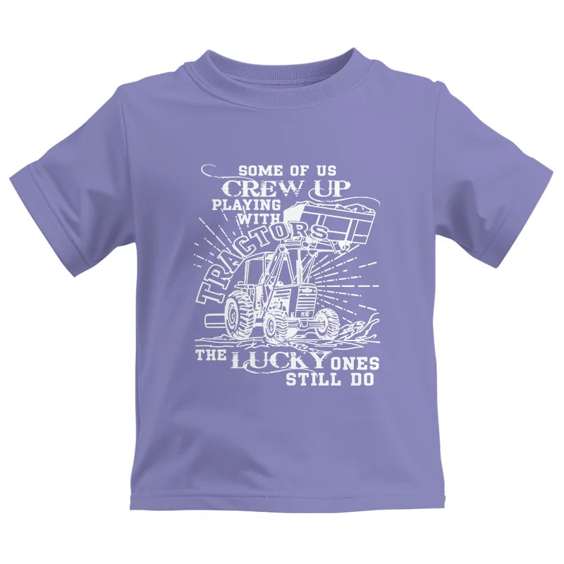 Some Of Us Grew Up Playing With Tractors 1 - Kids Heavy Cotton™ Tee