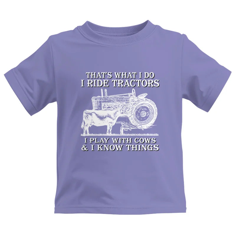 That's What I Do I Ride Tractors - Kids Heavy Cotton™ Tee