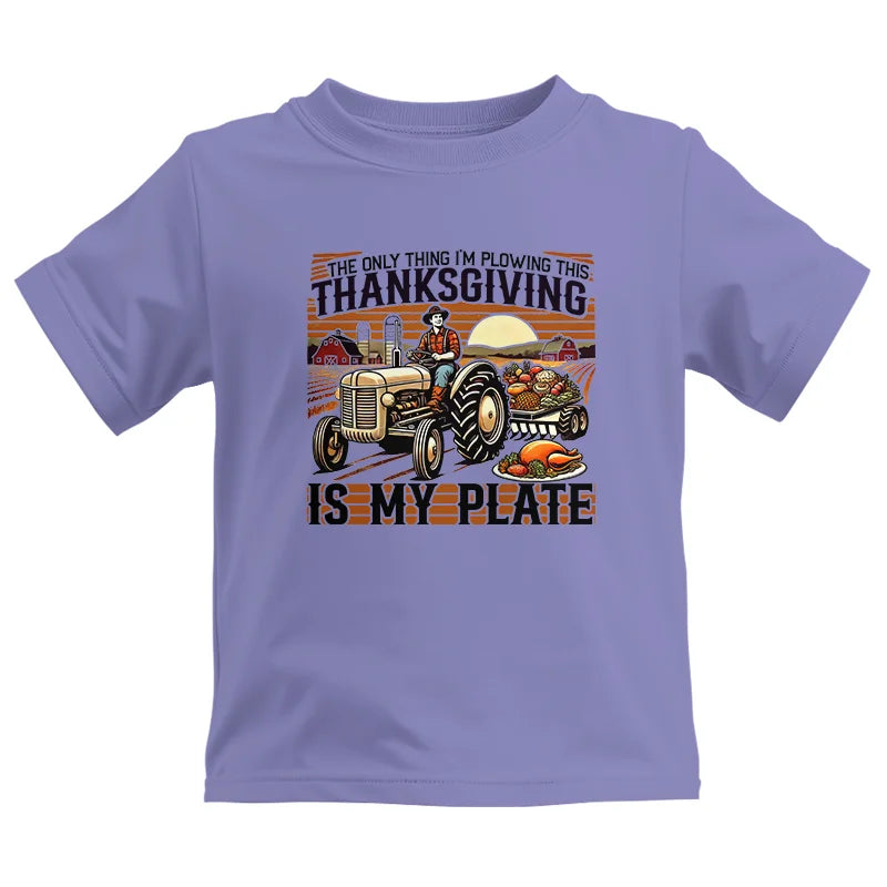 Image of The Only Thing I’m Plowing This Thanksgiving is My Plate 1 - Kids Heavy Cotton™ Tee