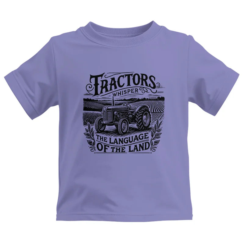 Tractors Whisper The Language Of The Land 1 - Kids Heavy Cotton™ Tee