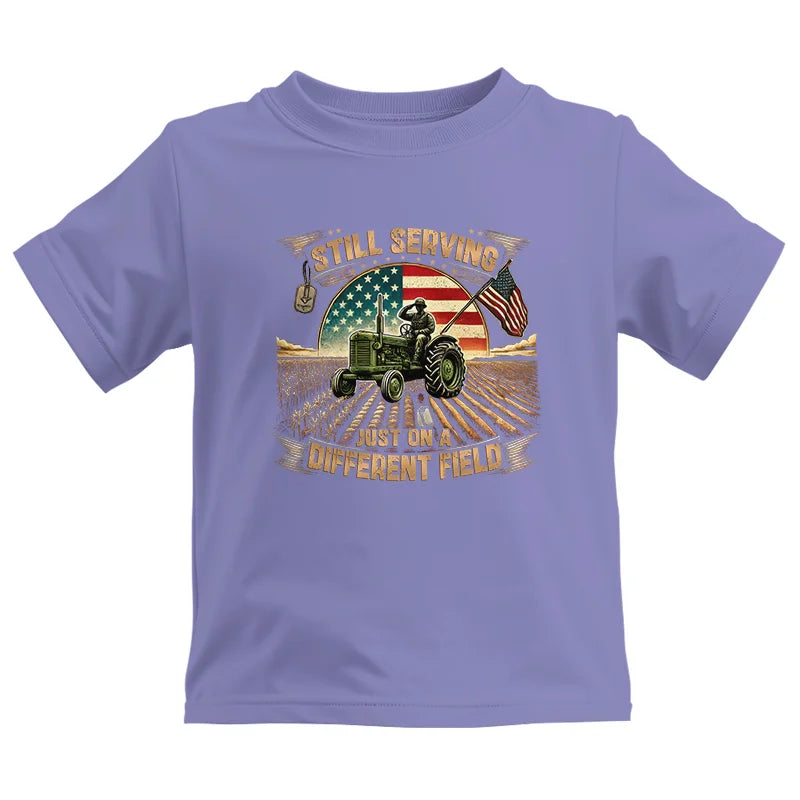 Image of Veteran Farmer Still Serving 8 - Kids Heavy Cotton™ Tee