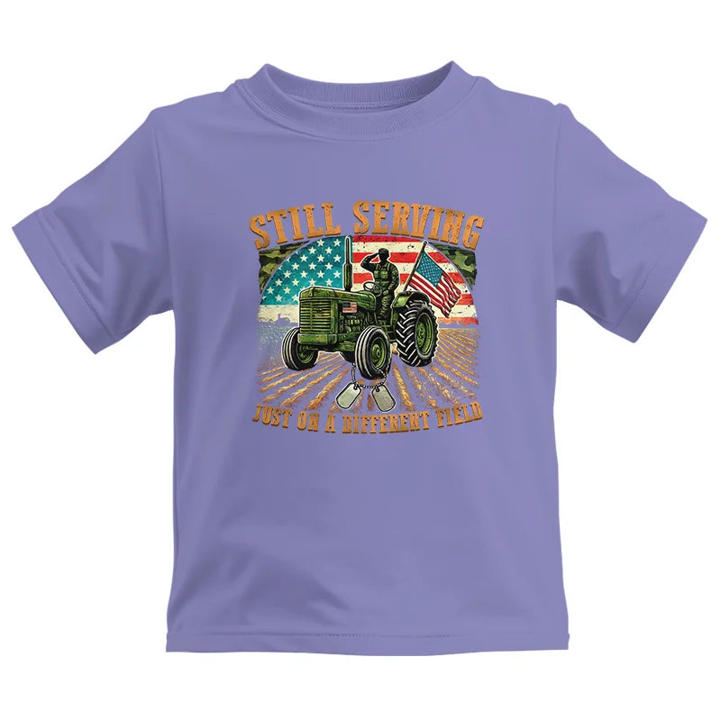 Image of Veteran Farmer Still Serving 9 - Kids Heavy Cotton™ Tee