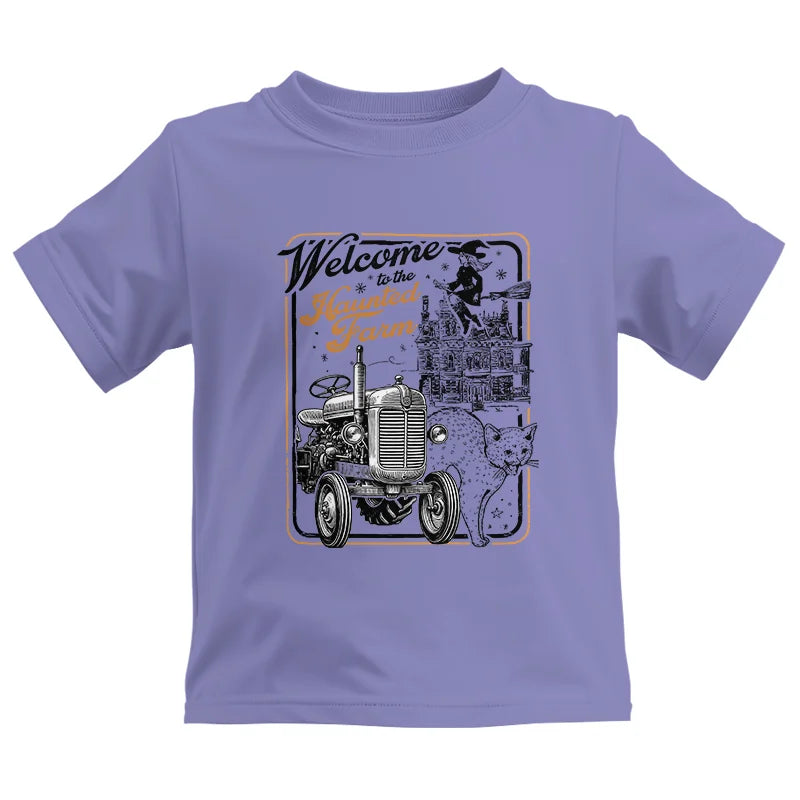 Welcome To The Haunted Farm 1 - Kids Heavy Cotton™ Tee