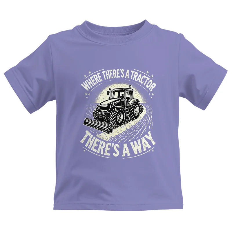 Where There's A Tractor There's A Way 1 - Kids Heavy Cotton™ Tee