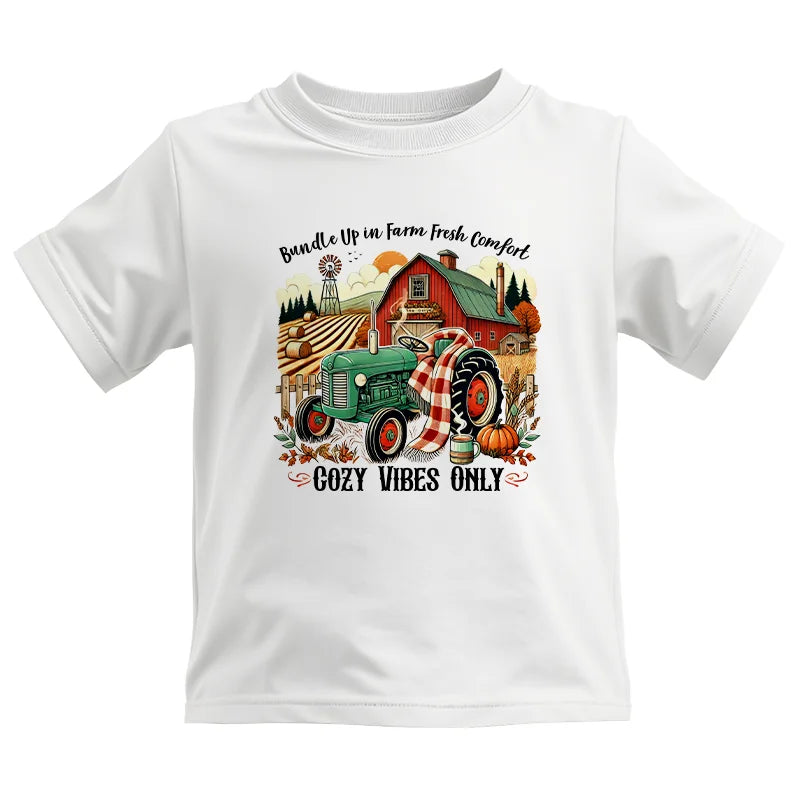 Bundle Up in Farm Fresh Comfort_Cozy Vibes Only - Kids Heavy Cotton™ Tee