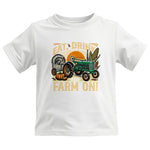 Eat Drink and Farm On - Kids Heavy Cotton™ Tee