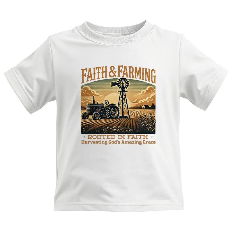 Faith And Farming 3 - Kids Heavy Cotton™ Tee