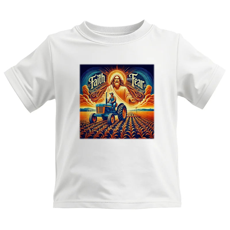 Faith Over Fear 1 - Kids Heavy Cotton™ Tee