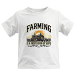 Farming Is A Profession Of Hope 1 - Kids Heavy Cotton™ Tee