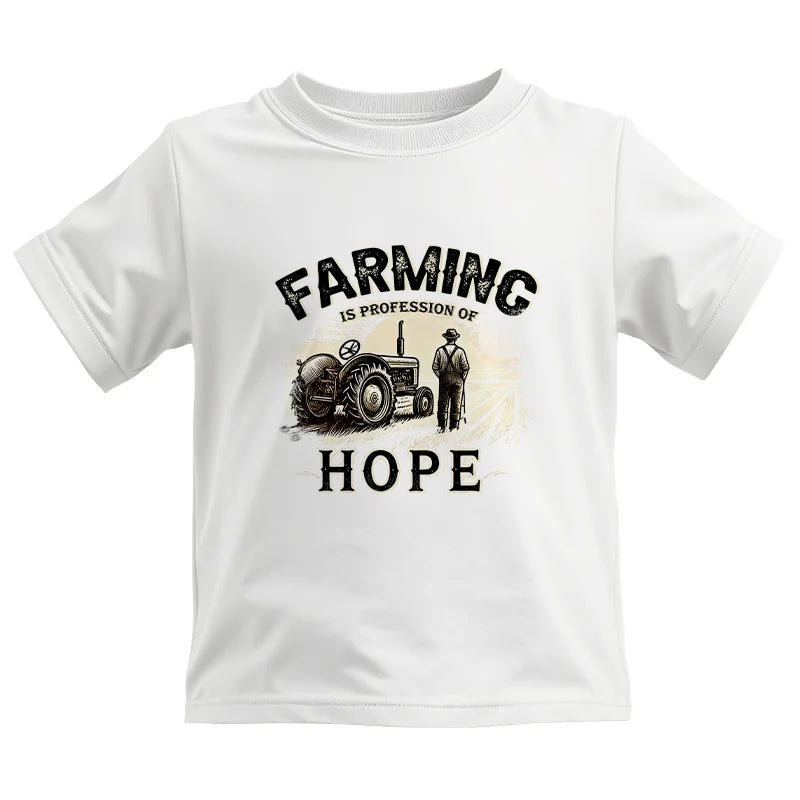 Image of Farming Is A Profession Of Hope 2 - Kids Heavy Cotton™ Tee