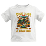 Forget Candy Just Give Me A Tractor - Kids Heavy Cotton™ Tee