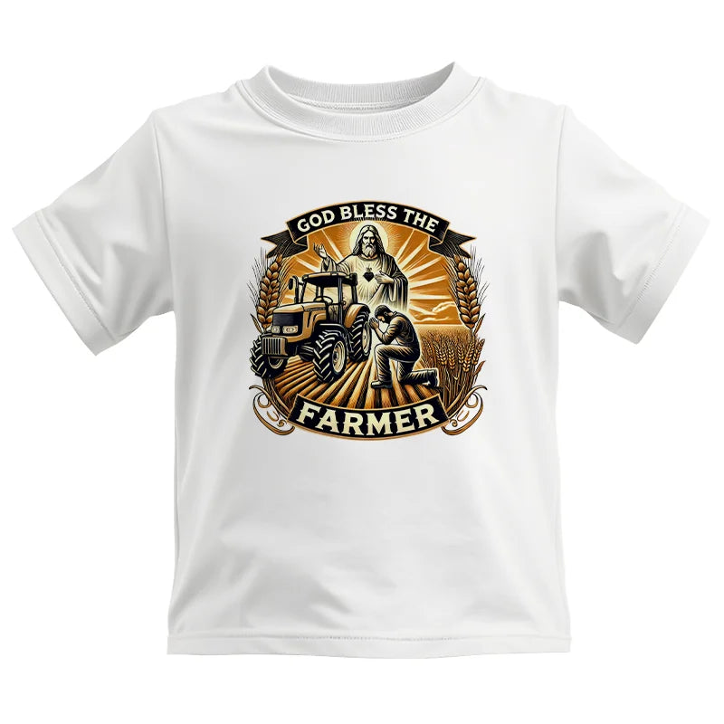 Image of God Bless The Farmer 2 - Kids Heavy Cotton™ Tee