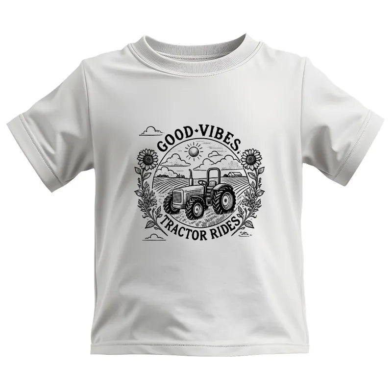 Good Vibes Tractor Rides - Kids Heavy Cotton™ Tee