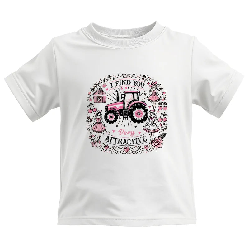 I Find You Very Attractive Pink Cherry - Kids Heavy Cotton™ Tee