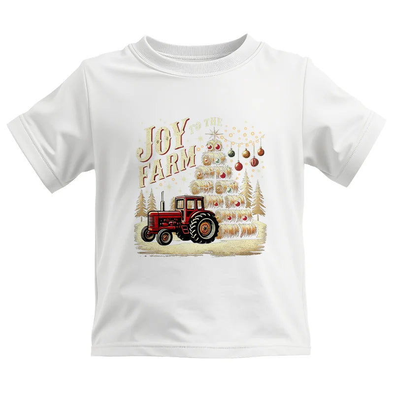 Image of Joy To The Farm - Kids Heavy Cotton™ Tee