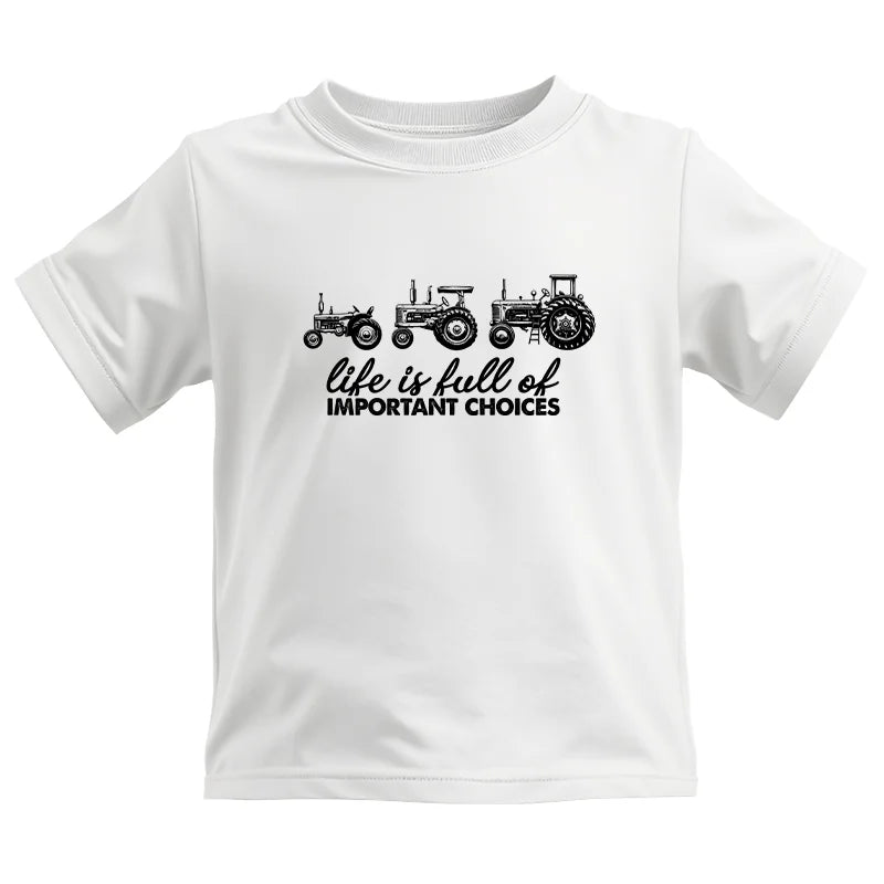 Life Is Full Of Important Choices 10 - Kids Heavy Cotton™ Tee