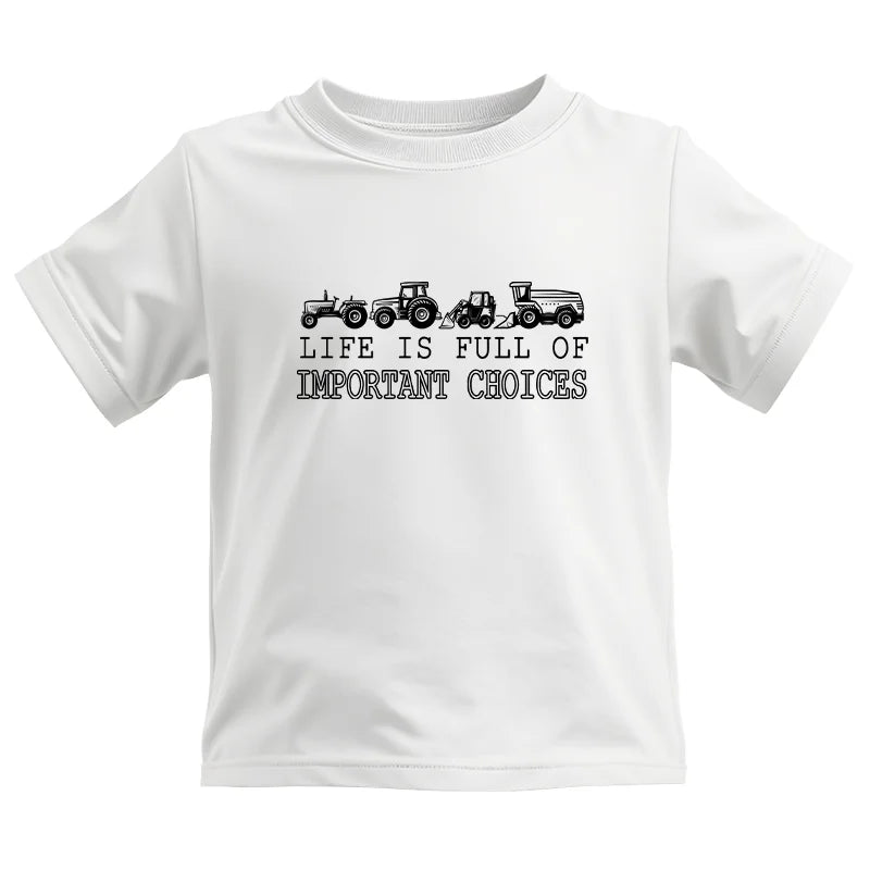 Life Is Full Of Important Choices 14 - Kids Heavy Cotton™ Tee