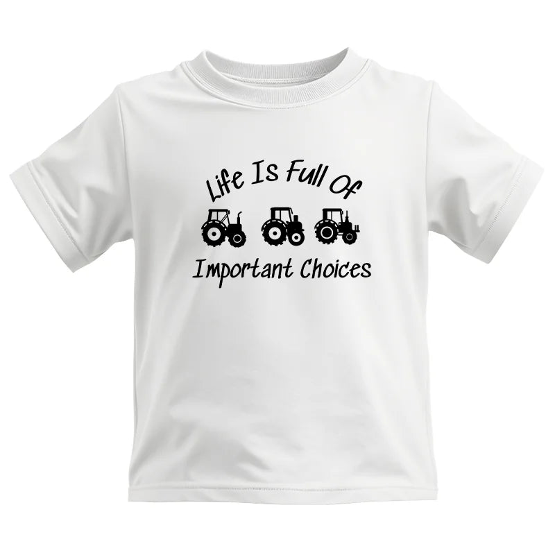 Life Is Full Of Important Choices 15 - Kids Heavy Cotton™ Tee