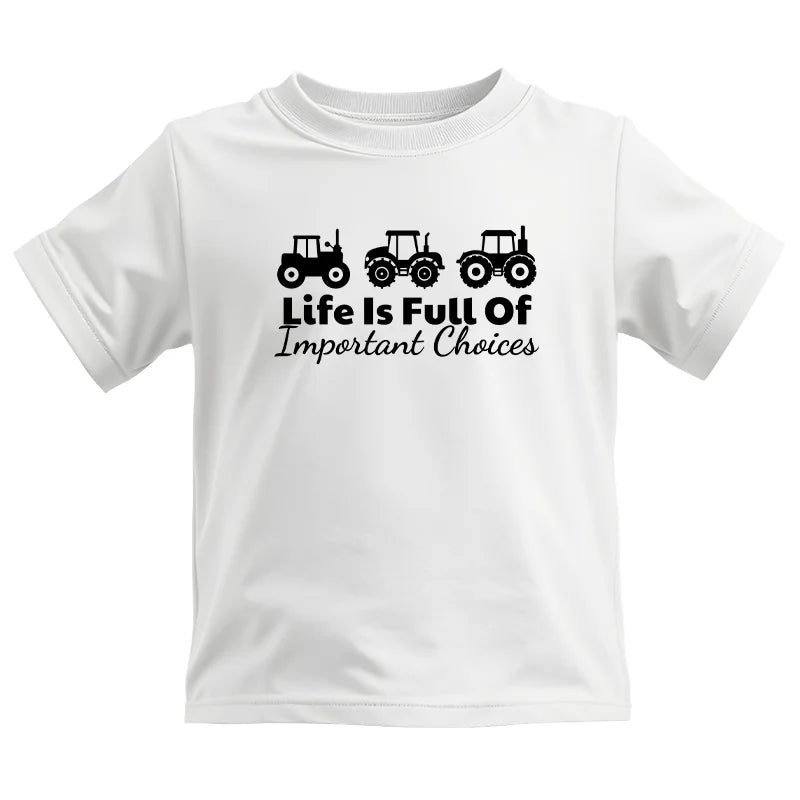 Image of Life Is Full Of Important Choices 19 - Kids Heavy Cotton™ Tee