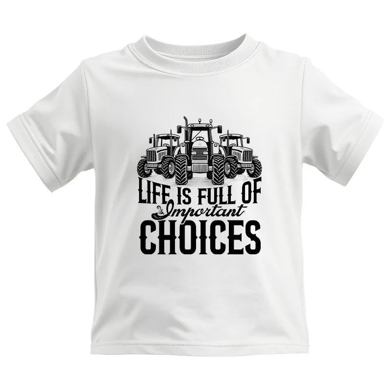 Image of Life Is Full Of Important Choices 2 - Kids Heavy Cotton™ Tee