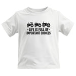 Life Is Full Of Important Choices 21 - Kids Heavy Cotton™ Tee