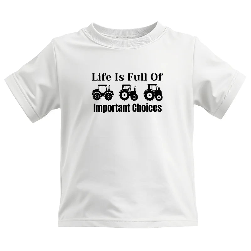 Life Is Full Of Important Choices 22 - Kids Heavy Cotton™ Tee