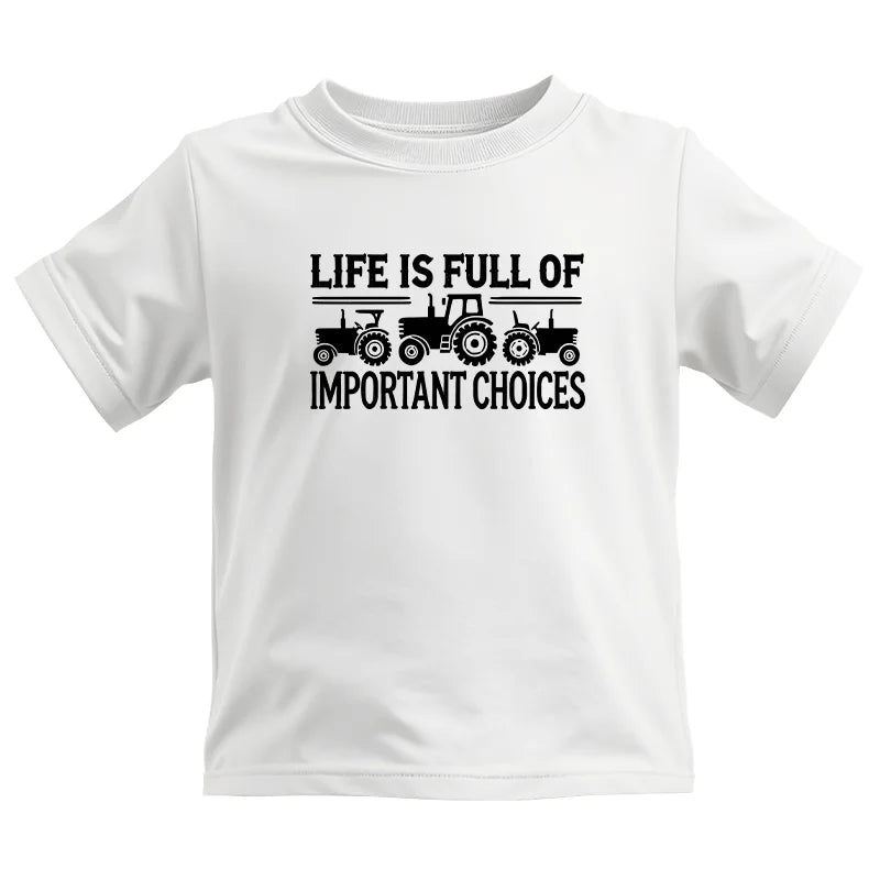 Life Is Full Of Important Choices 24 - Kids Heavy Cotton™ Tee