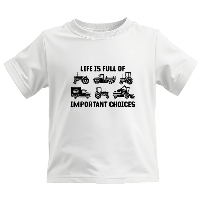 Life Is Full Of Important Choices 34 - Kids Heavy Cotton™ Tee