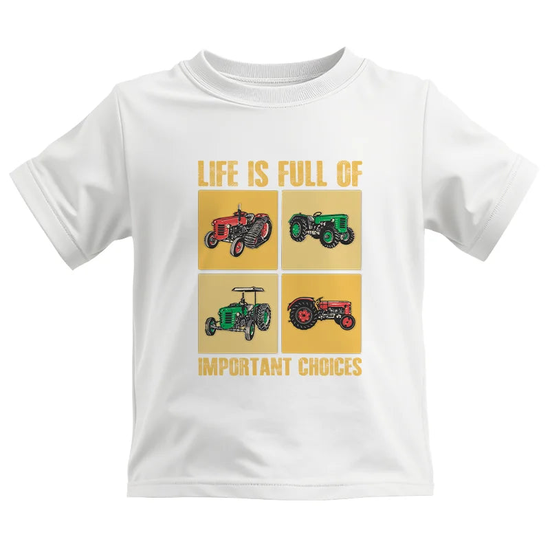 Life Is Full Of Important Choices 38 - Kids Heavy Cotton™ Tee