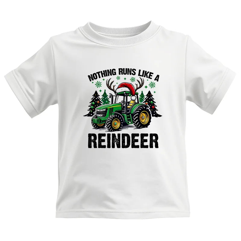 Nothing Runs Like A Reindeer 3 - Kids Heavy Cotton™ Tee