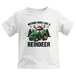 Nothing Runs Like A Reindeer 3 - Kids Heavy Cotton™ Tee