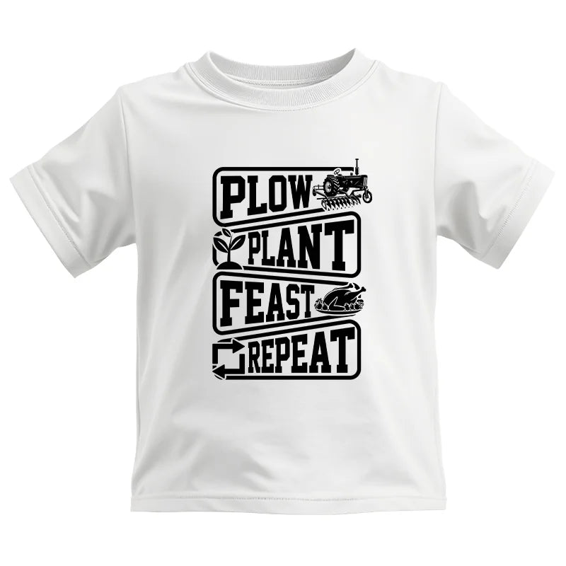 Plow Plant Feast Repeat 1 - Kids Heavy Cotton™ Tee