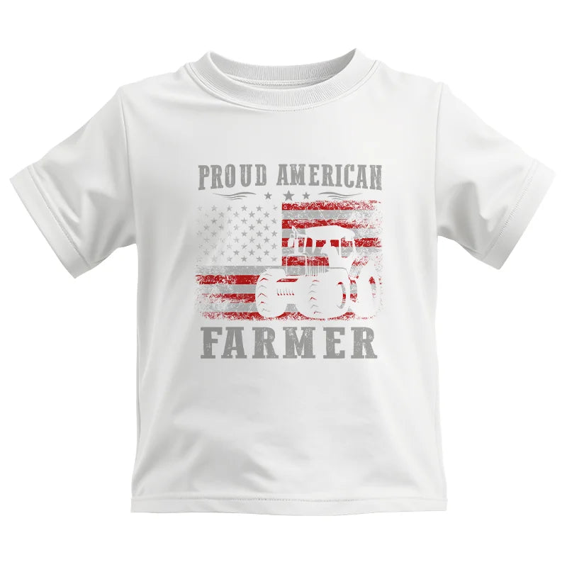 Image of Proud American Farmer - Kids Heavy Cotton™ Tee