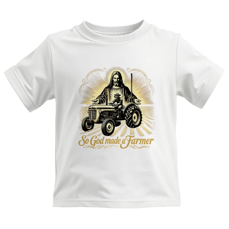 So God Made A Farmer 2 - Kids Heavy Cotton™ Tee