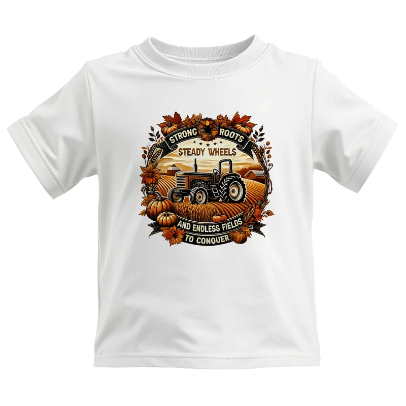 Image of Thanksgiving Farmer Endless Fields To Conquer 1 - Kids Heavy Cotton™ Tee