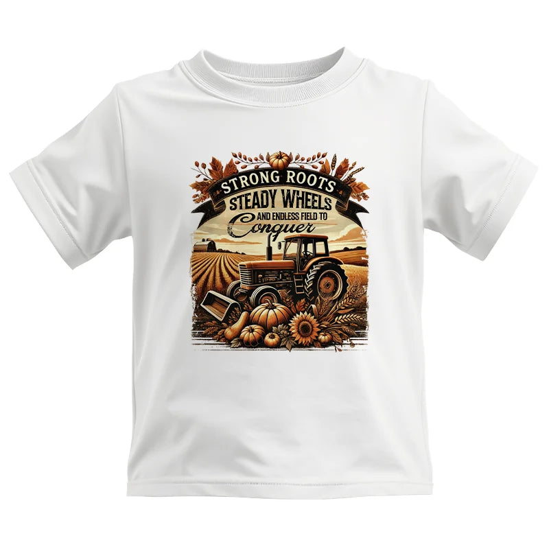 Thanksgiving Farmer Endless Fields To Conquer 2 - Kids Heavy Cotton™ Tee