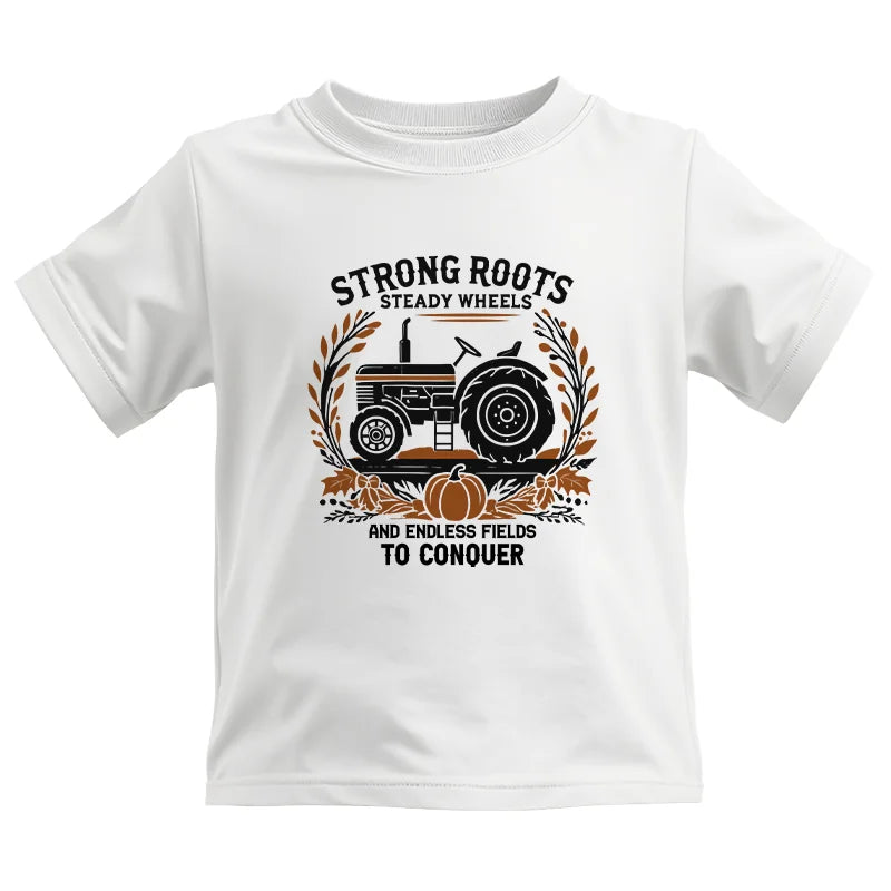 Thanksgiving Farmer Endless Fields To Conquer 3 - Kids Heavy Cotton™ Tee