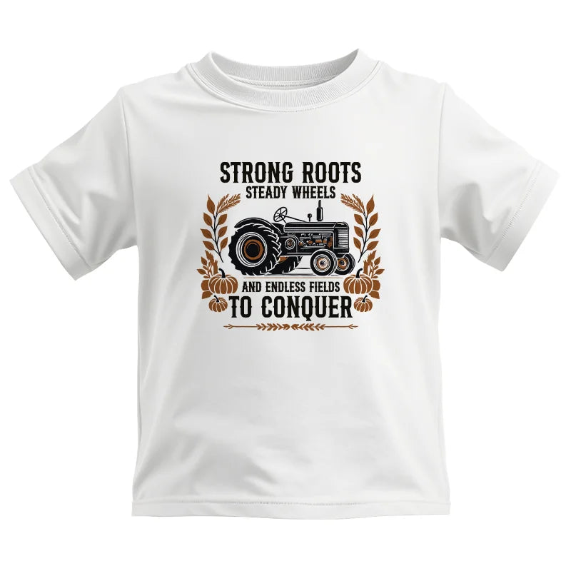 Image of Thanksgiving Farmer Endless Fields To Conquer 5 - Kids Heavy Cotton™ Tee