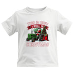 This Is How I Roll In Christmas - Kids Heavy Cotton™ Tee