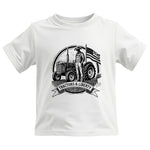 Tractors And Liberty - Kids Heavy Cotton™ Tee