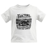 Tractors Whisper The Language Of The Land 1 - Kids Heavy Cotton™ Tee