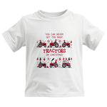 You Can Never Get Too Many Tractors On Christmas 2 - Kids Heavy Cotton™ Tee