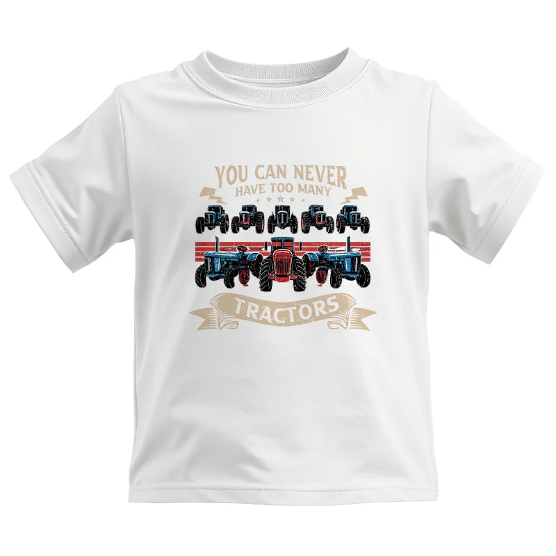 Image of You Can Never Have Too Many Tractor - Kids Heavy Cotton™ Tee