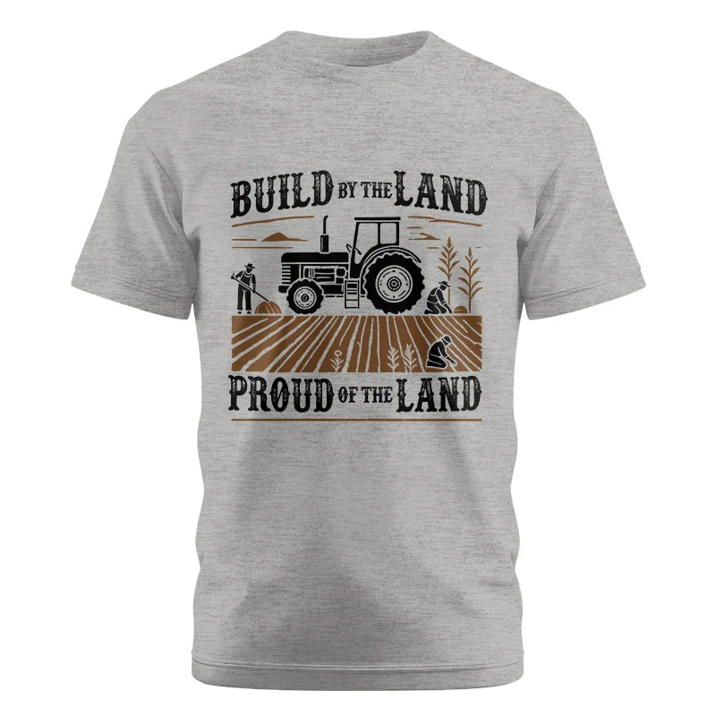 Built By The Land_Proud Of The Land - Unisex Cotton Crew Tee