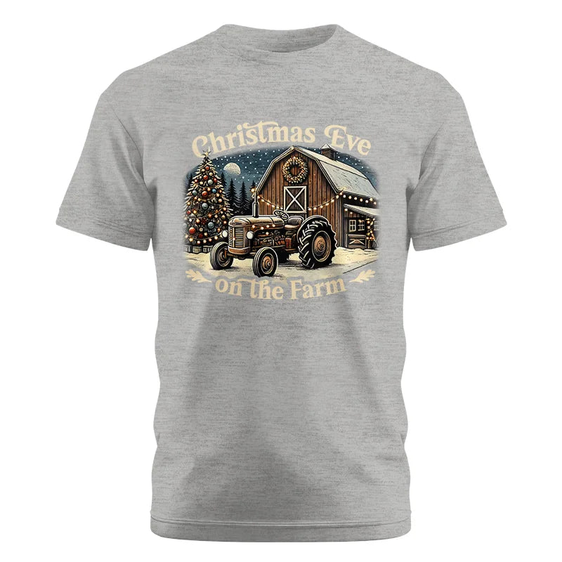 Christmas Eve On The Farm 2 - Unisex Cotton Crew Tee